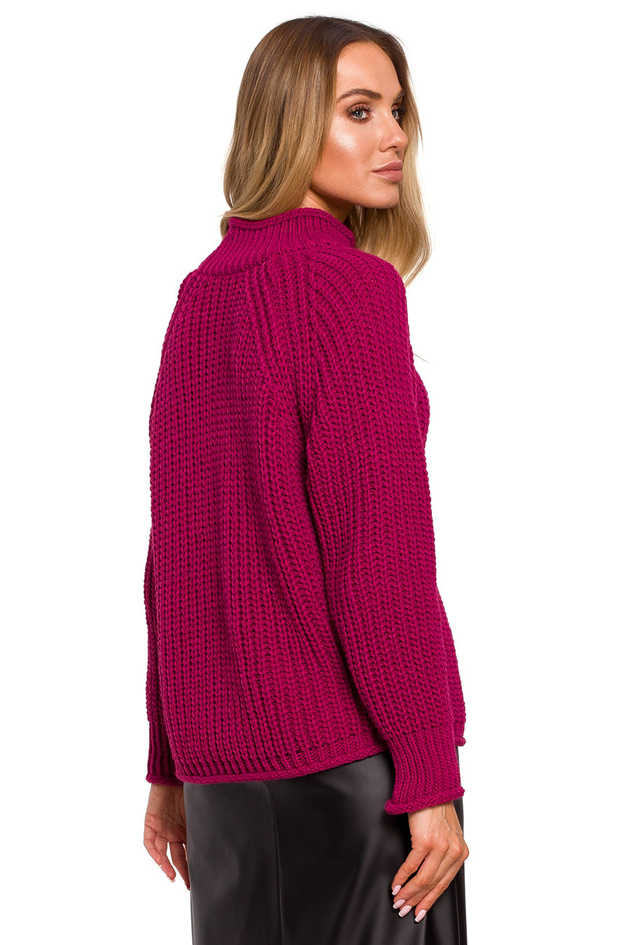 Дамски пуловер Audelia, Розов 4
