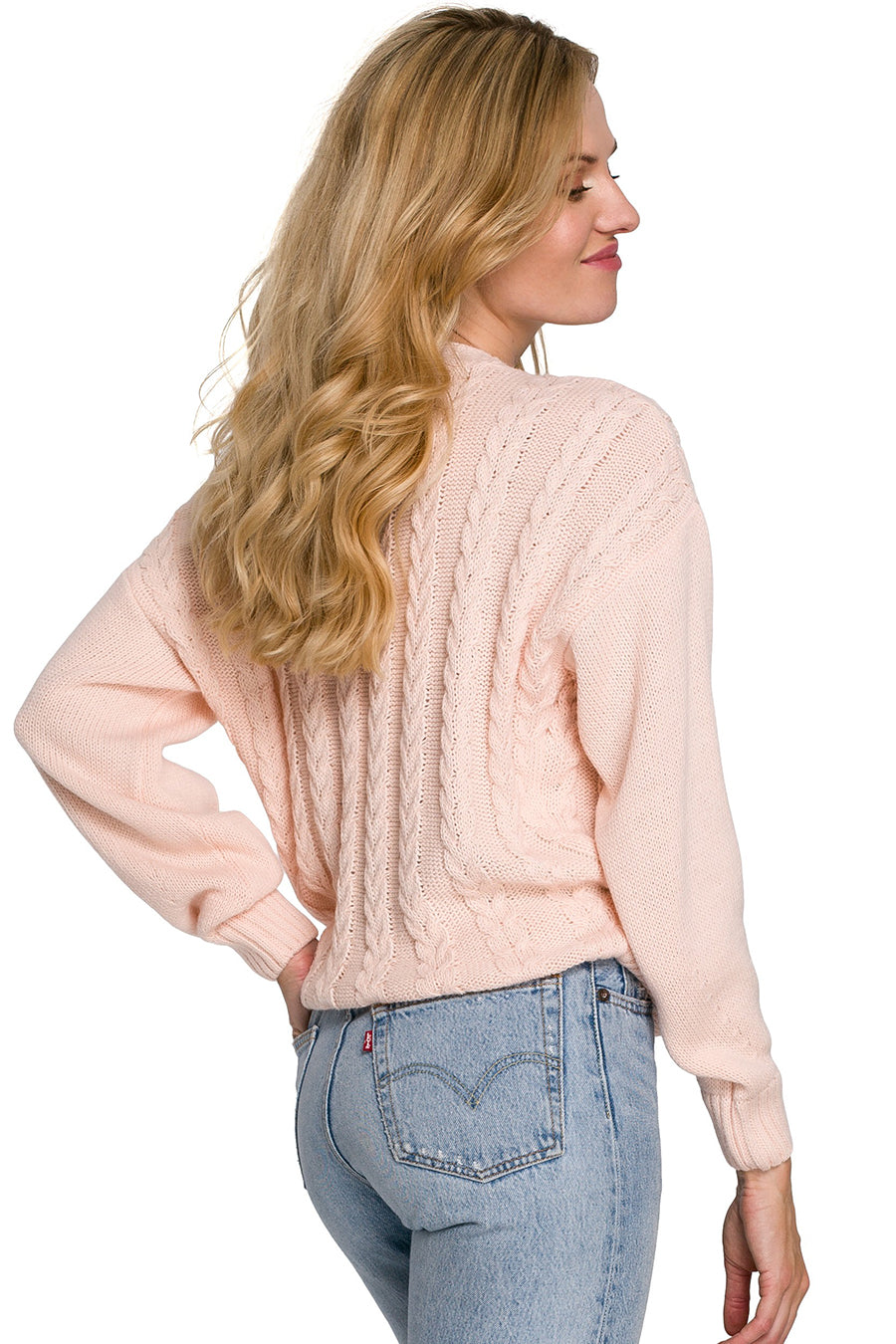 Дамски пуловер Bertille, Розов 4