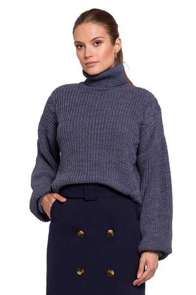 Дамски пуловер Chimena, Сив 3