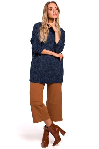 Дамски пуловер Lenore, Тъмносин 1