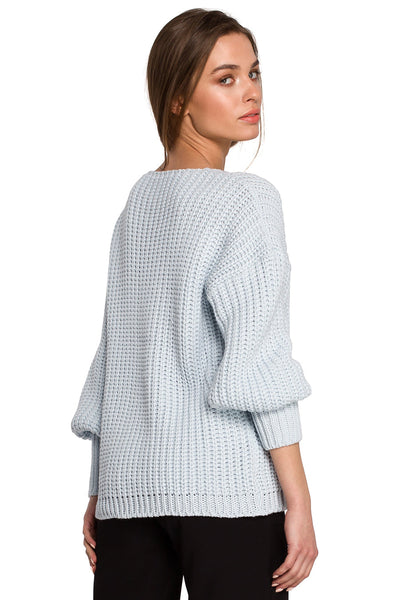 Дамски пуловер Nera, Светло син 4