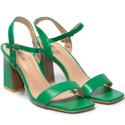 Дамски сандали Raisa, Зелен 2