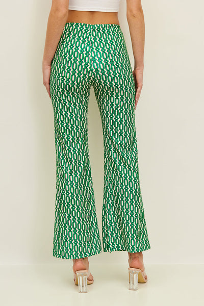 Дамски панталон Ranya, Зелен 3