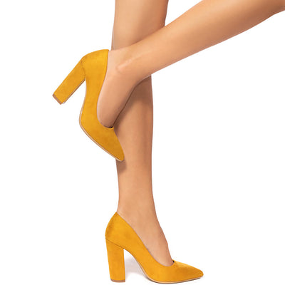 Дамски обувки Romilda, Жълт 1