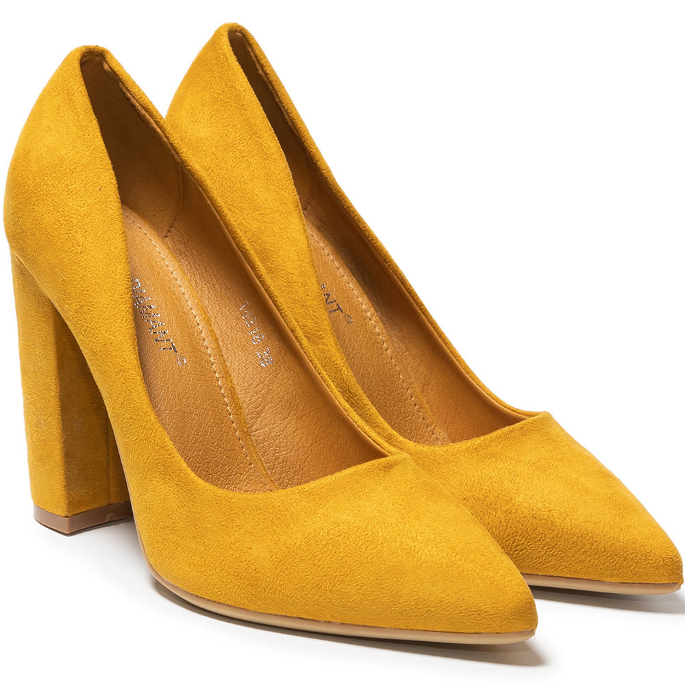 Дамски обувки Romilda, Жълт 2