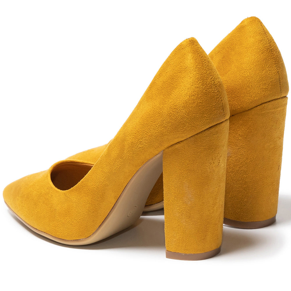 Дамски обувки Romilda, Жълт 4