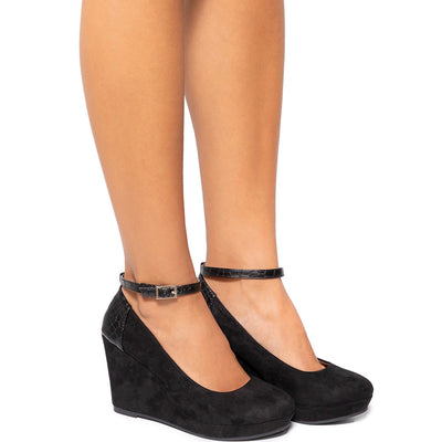 Дамски обувки Runa, Черен 1
