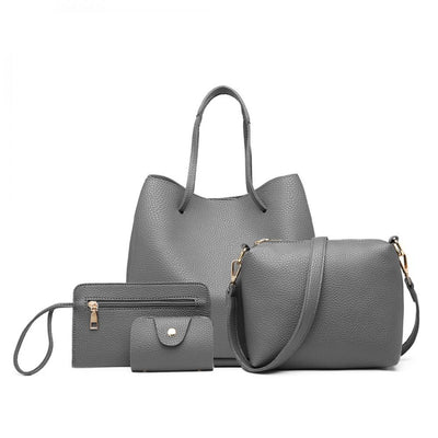 Комплект дамски чанти Seffora, Сив 1
