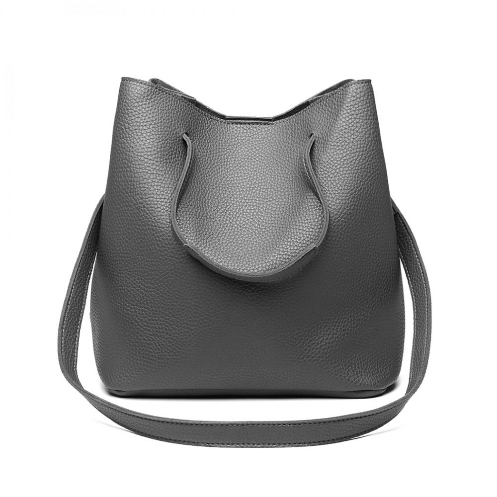 Комплект дамски чанти Seffora, Сив 3