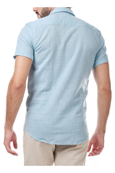 Мъжка риза Vicente, Светло син 4
