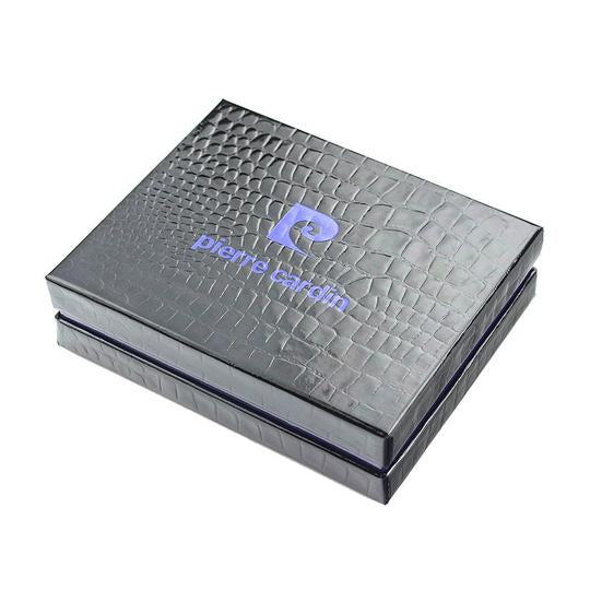 Pierre Cardin | Мъжко кожено портмоне за карти GPB419, Тъмно кафяво 4