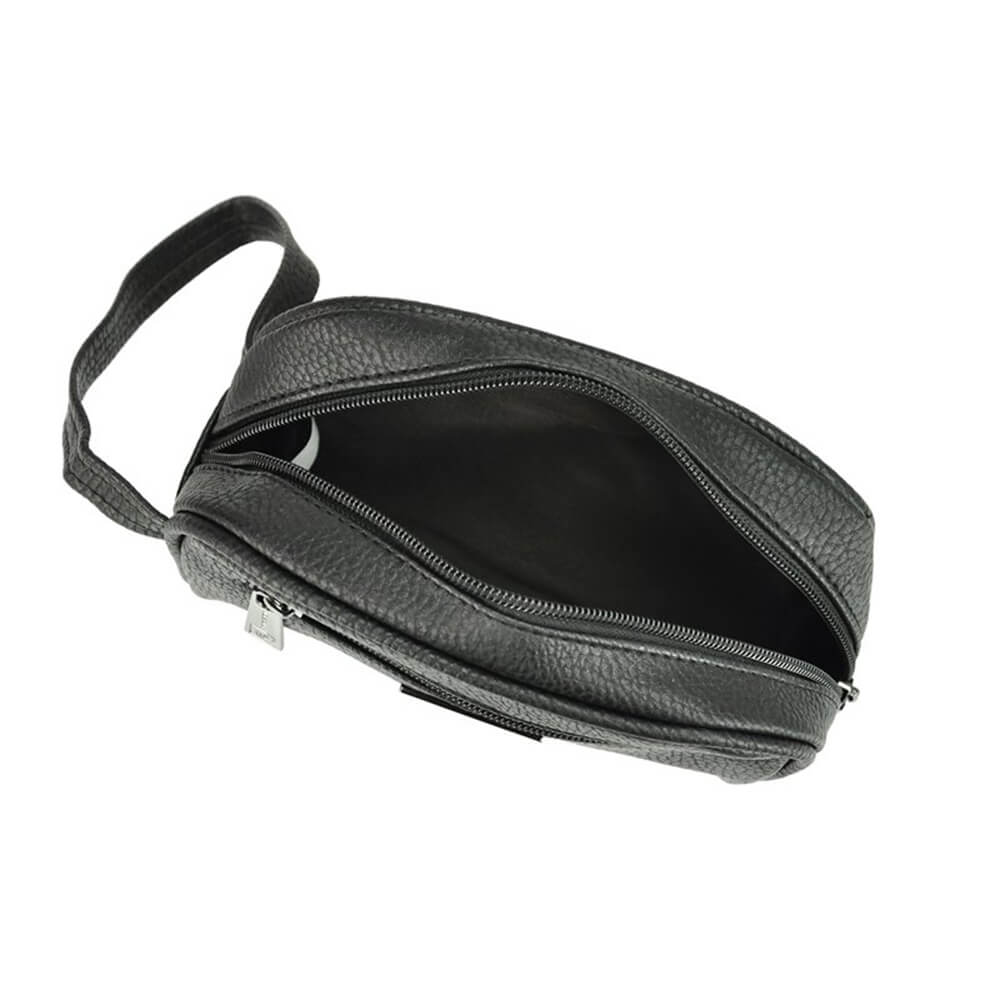 Pierre Cardin | Мъжка кожена чанта GBU520, Черен 3