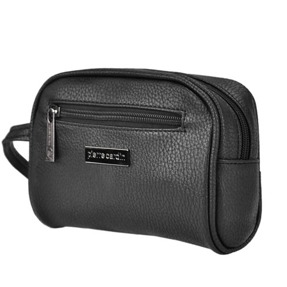 Pierre Cardin | Мъжка кожена чанта GBU520, Черен 2