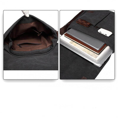 Мъжка чанта Alex, Черен - с RFID защита 6