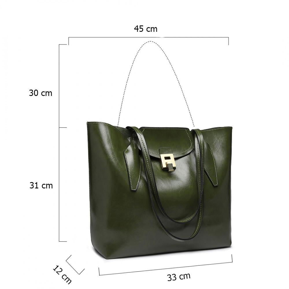 Дамска чанта Lynda, Зелен 8