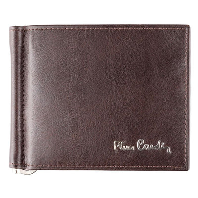 Pierre Cardin | Мъжко кожено портмоне за карти GPB419, Тъмно кафяво 1