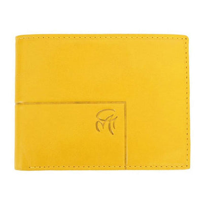 Мъжки кожен портфейл GPB541, Жълт 1