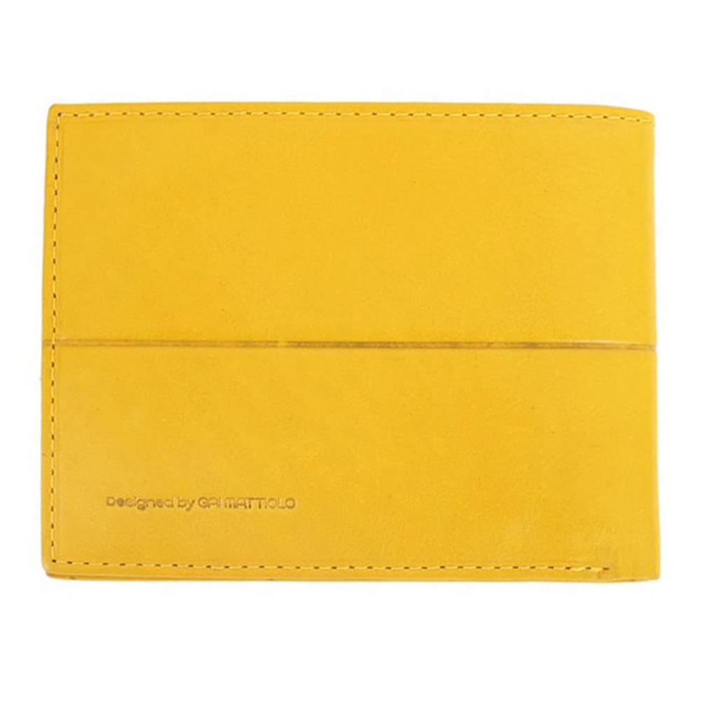 Мъжки кожен портфейл GPB541, Жълт 6