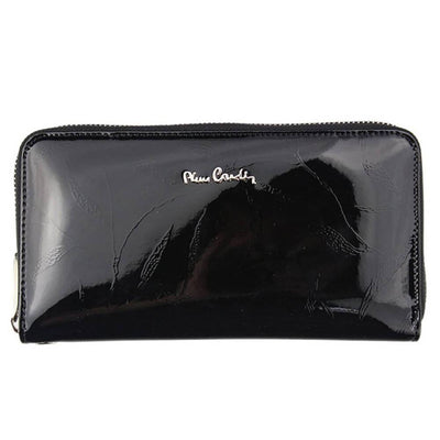 Pierre Cardin | Дамско портмоне от естествена кожа GPD019, Черен 1