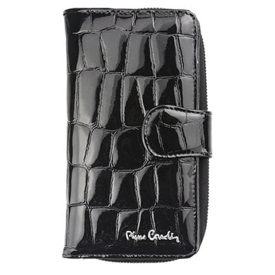 Pierre Cardin | Дамско портмоне от естествена кожа GPD020, Черен 1