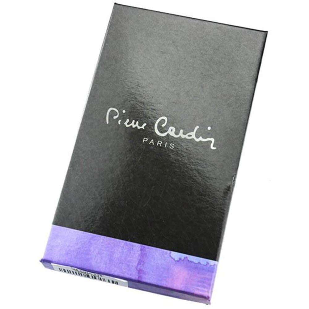 Pierre Cardin | Дамско портмоне от естествена кожа GPD035, Черен 8