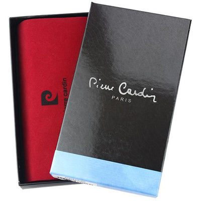 Pierre Cardin | Дамско портмоне от естествена кожа GPD036, Черен 2