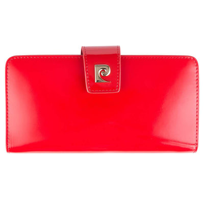 Pierre Cardin | Дамско портмоне от естествена кожа GPD042, Червен 1