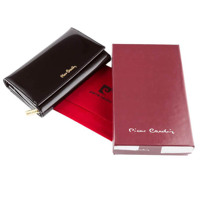 Pierre Cardin | Дамско портмоне от естествена кожа GPD143, Черен 2