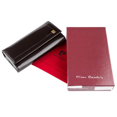 Pierre Cardin | Дамско портмоне от естествена кожа GPD144, Черен 2