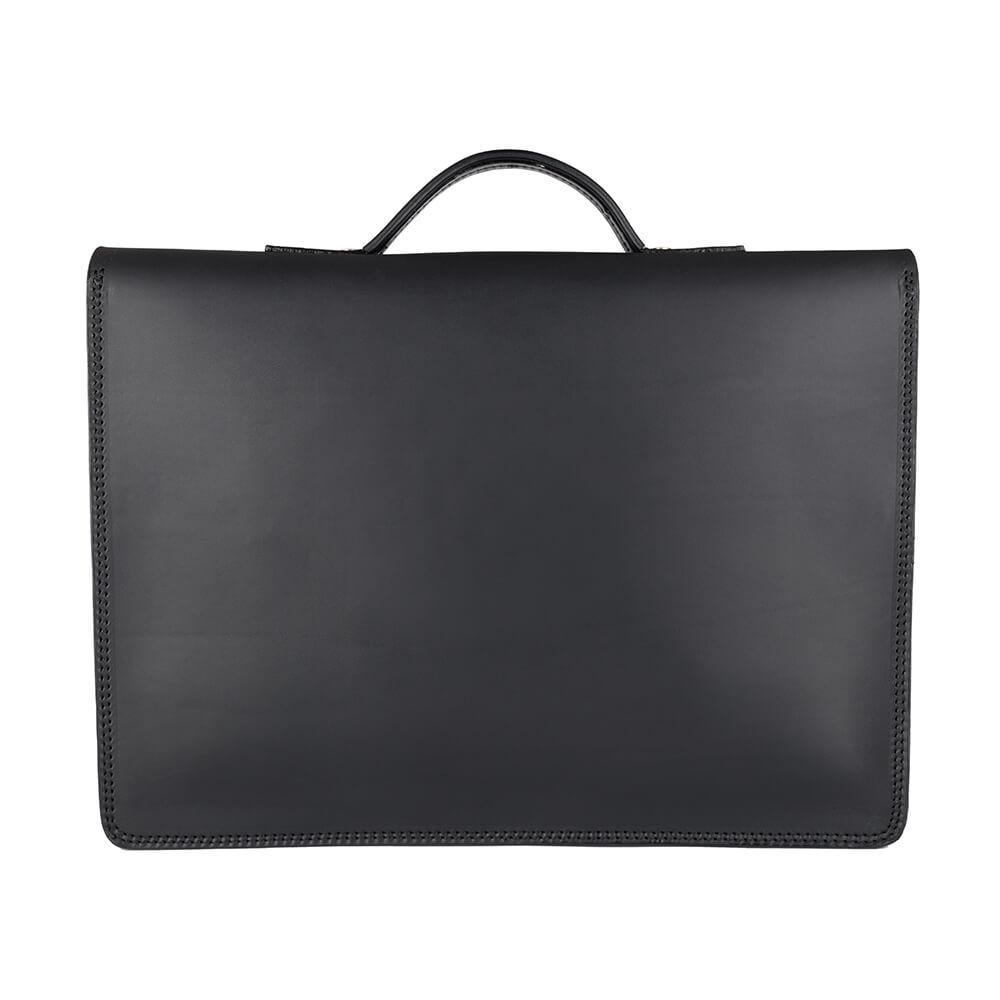 Pierre Cardin | Мъжка бизнес чанта от естествена кожа GS510, Черен 4