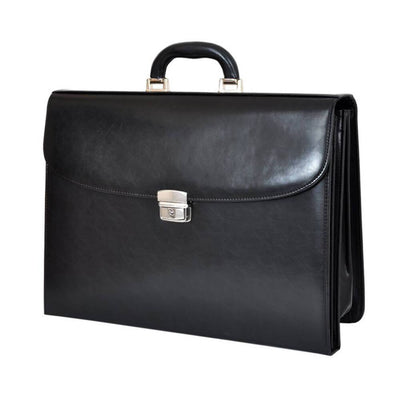 Мъжка бизнес чанта от естествена кожа GS552, Черен 2