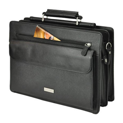 Pierre Cardin | Мъжка бизнес чанта GS563, Черен 4