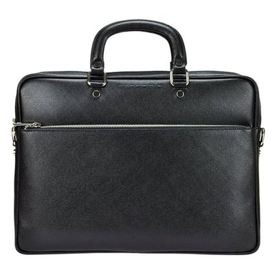 Мъжка бизнес чанта от естествена кожа GS571, Черен 1
