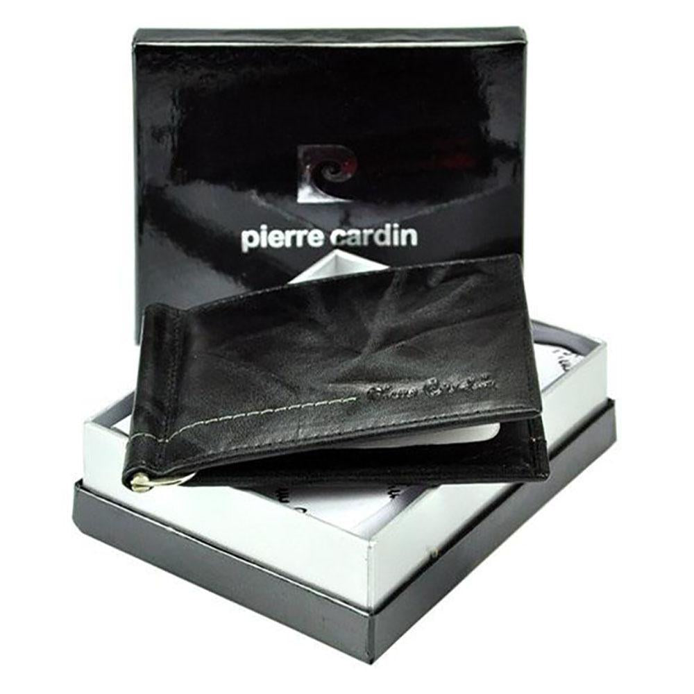 Pierre Cardin | Мъжки кожен портфейл GPB435, Черен 2