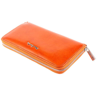 Pierre Cardin | Дамско портмоне от естествена кожа GPD123, Оранжев 3
