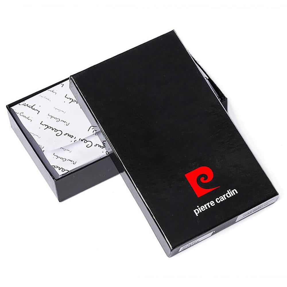 Pierre Cardin | Дамско портмоне от естествена кожа GPD104, Черен 5