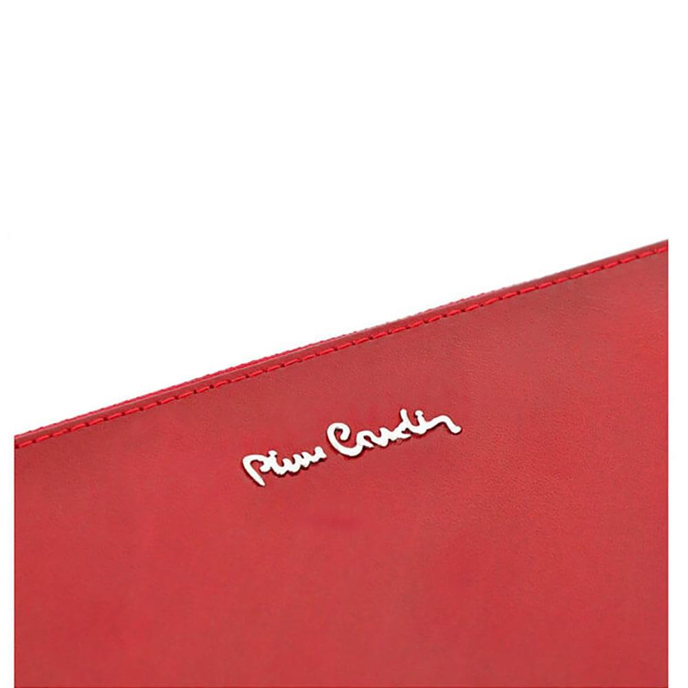 Pierre Cardin | Дамско портмоне от естествена кожа GPD103, Червен 3