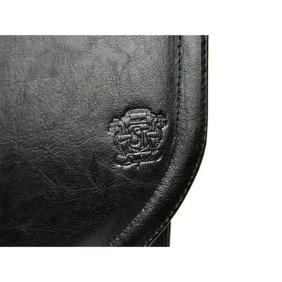 Мъжка бизнес чанта от естествена кожа GS537, Черен 7