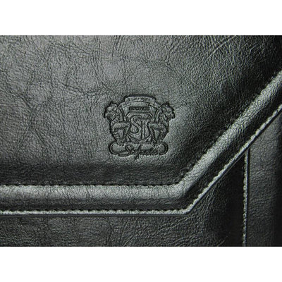 Мъжка бизнес чанта от естествена кожа GS539, Черен 5