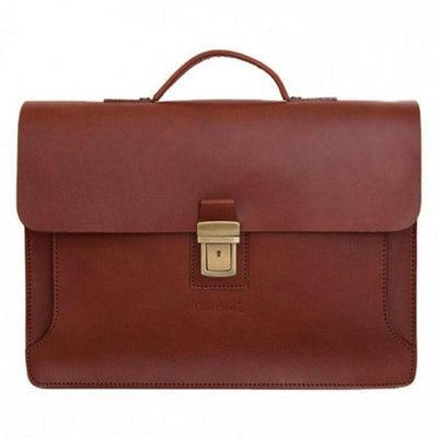 Pierre Cardin | Мъжка бизнес чанта от естествена кожа GS510, Кафяв 1