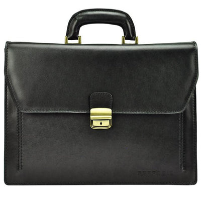 Мъжка бизнес чанта от естествена кожа GS528, Черен 1